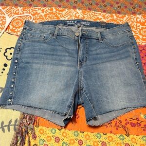 Torrid denim shorts